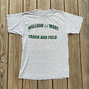 William and Mary track and field T-shirt size M